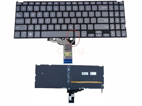 Asus A509J A509U A509F series laptop toetsenbord - zwart - met licht