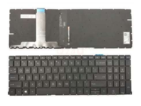 HP Probook 450 455 G8 650 G7 50 G8 laptop toetsenbord US qwerty - met licht