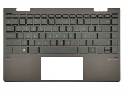 HP Envy X360 13-AY series laptop toetsenbord top case - zwart - met licht - TPN-C147