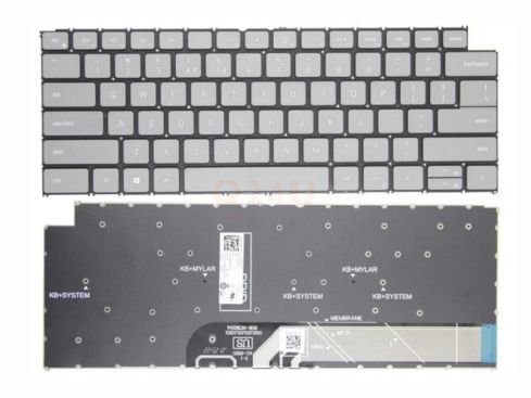 Dell Latitude 3420 Inspiron 13 5320 toetsenbord - grijs - zonder licht