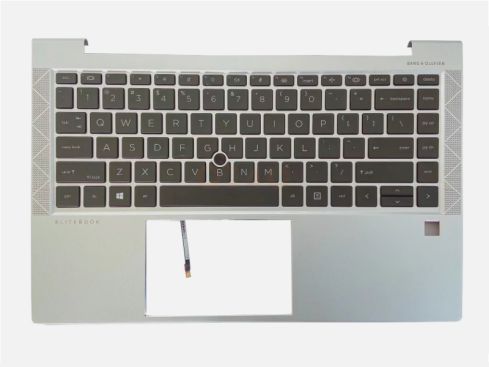 HP Elitebook 840 745 G7 top case - US toetsenbord - met licht en pointer