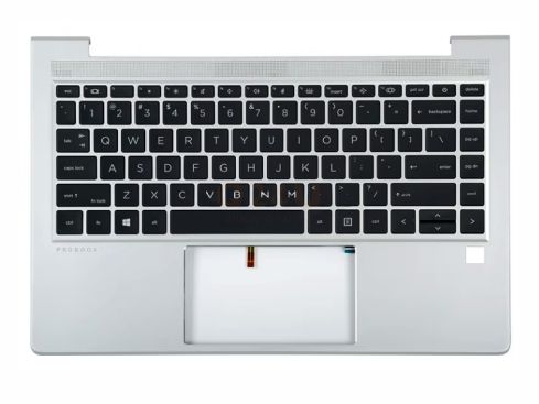 HP Probook 440 445 G8 G9 top case met toetsenbord - met licht - M23770-001 - 1x USB-C