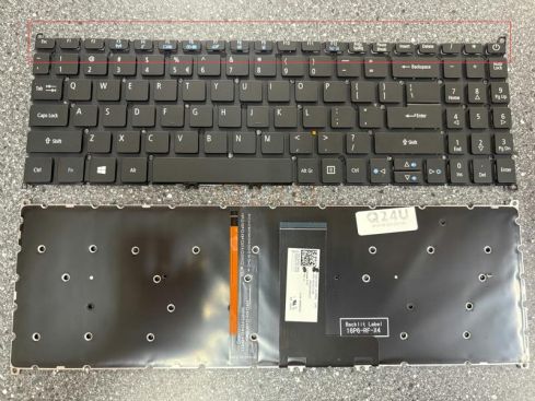 Acer Swift 3 SF315-51 SF315-51G QWERTY US toetsenbord - met licht - SV05p_A72BWL