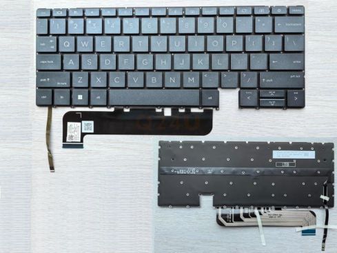 HP Elite Dragonfly G3 G4 US qwerty toetsenbord - met licht - 8Y563UAR