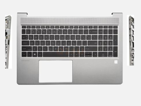 HP Probook 455 G10 US qwerty toetsenbord top case - met licht