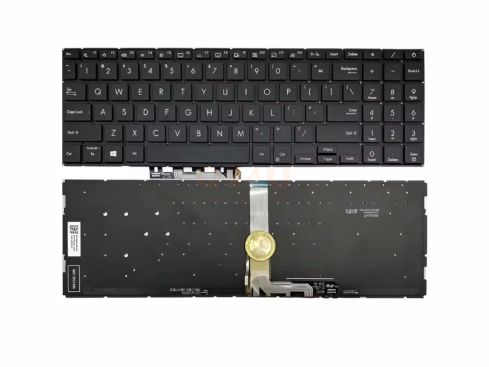 Asus ZenBook Pro 15 UX535 UX535L UX535LH US qwerty toetsenbord - zwart - 90NB0RW1-R30UI0