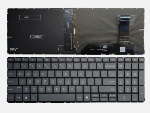 HP ProBook 4 G1i G1A G1iR 16 US qwerty toetsenbord - licht