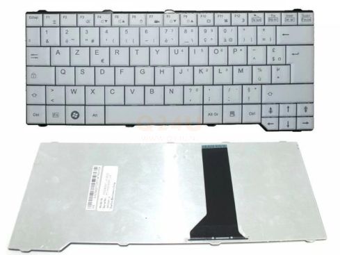 Fujitsu Amilo Li3710 P5710 Esprimo V6505 series laptop toetsenbord, BE AZERTY - wit