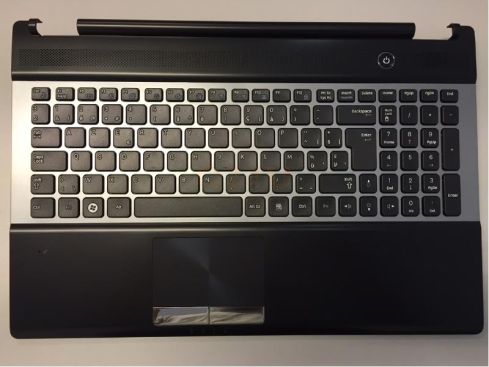 Samsung RC530 series laptop toetsenbord top case, BE AZERTY - zwart