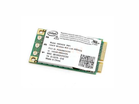 Intel 4965 Intel Wireless Wifi Link 4965AGN Mm1 Mini Pci-E MM1 3000 Mbps
