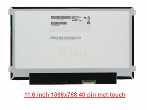 11,6 inch touchscreen voor laptop, res 1366 - 768 - B116XAK01.0 HW2A