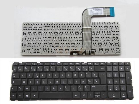 HP Pavilion 15-p series toetsenbord, FR AZERTY - zwart - zonder licht