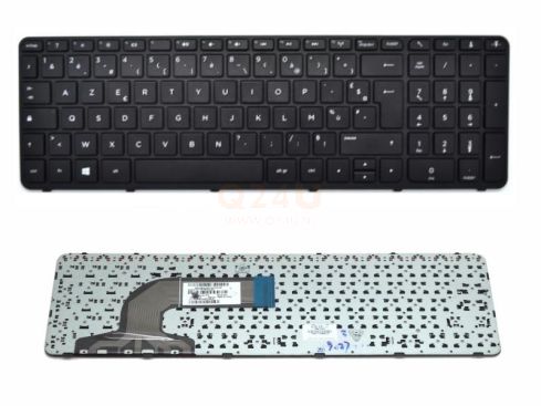 HP Pavilion 15-E 15-G 15-N series laptop toetsenbord, FR AZERTY - zwart - met frame