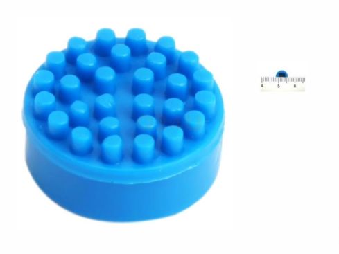 Muis pointer blauw, voor HP / Dell laptops - 4x4 mm