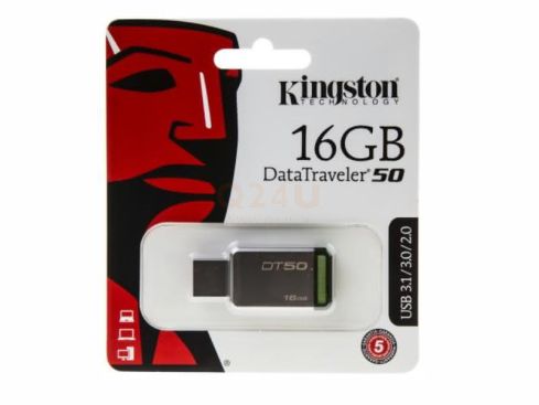 16 GB, Kingston USB3.1 stick, DT50