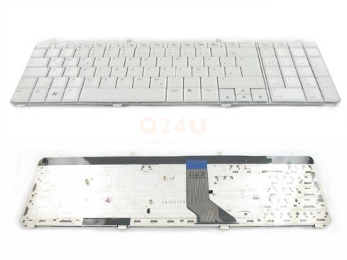 HP Pavilion DV7-1000 DV7-2000 DV7-3000 serie toetsenbord, DE QWERTZ - wit