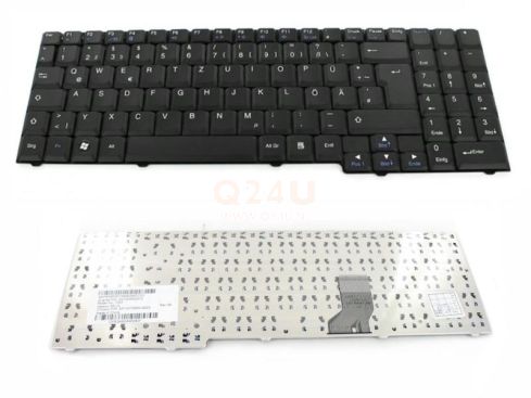 Packard Bell EasyNote SB6 SB885 SB88 SB89 series Minos GM GP laptop toetsenbord, DE QWERTZ - zwart