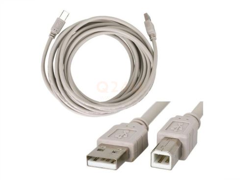 USB printerkabel, A-B, 1.5 meter