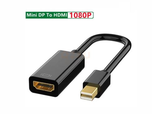 Mini DisplayPort naar HDMI Adapter – Mini DP Male naar HDMI Female – 1080P