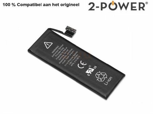 Smartphone accu voor Apple iPhone 5