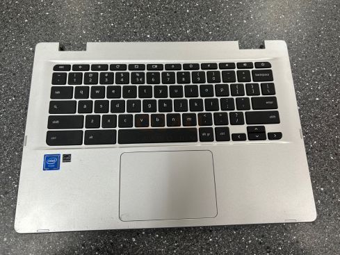 ASUS Chromebook C423NA C423N US toetsenbord - top case - zilver