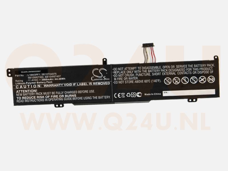 Lenovo Ideapad L340-15IRH series accu, 11.1v 3900 mAh - 5B10T04975