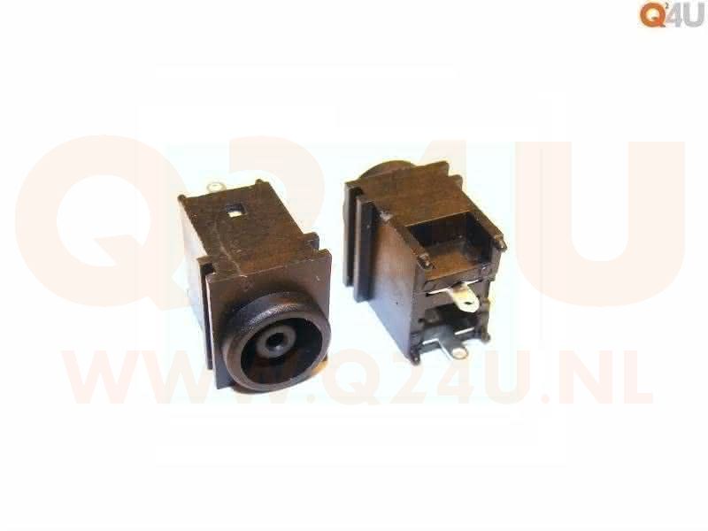 Sony DC Jack PJ036-2, 6.5 x 4.5 mm met pin