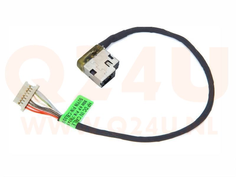 HP DC Jack 4.5 x 3.0 mm - 799749-T17 - 18 cm kabel