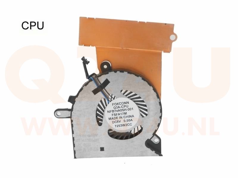 HP Omen 15-CE 17-AN series CPU koeler - 929455-001 - 4 pin