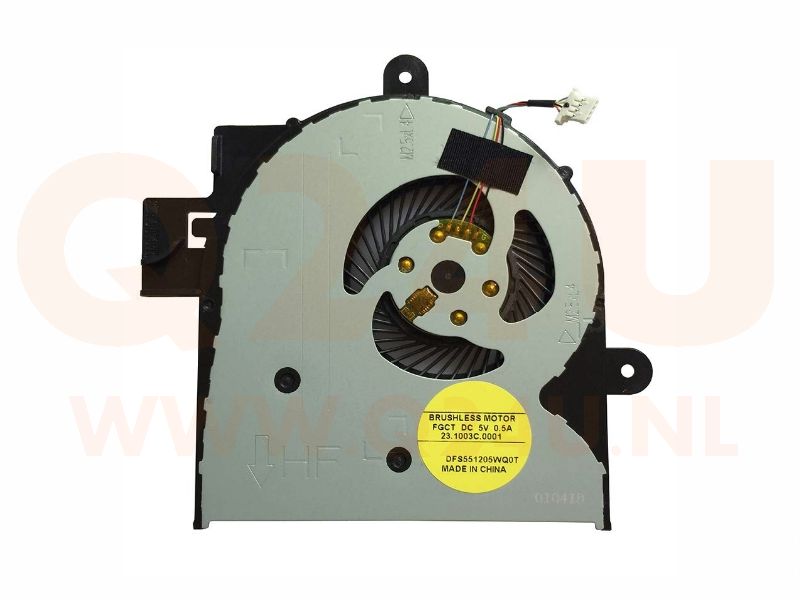 HP Envy x360 M6-w 15-BK 15T-BK 15-W 15T-W series CPU koeler - 807524-001 - 4 pin