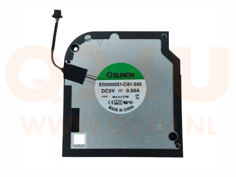 Dell Precision 3570 Latitude 5530 CPU koeler - 4 pin - 03YMF8