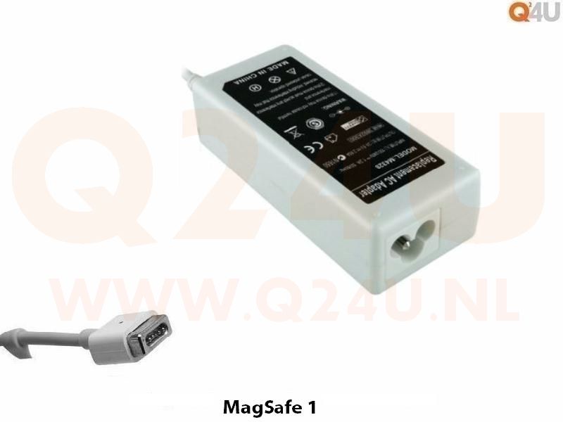 Q24U - OEM, Apple laptop oplader 18.5v, 4.6a - MagSafe 1
