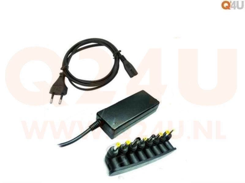 Q24U - OEM, universele laptop oplader max 40 watt (8x connector)