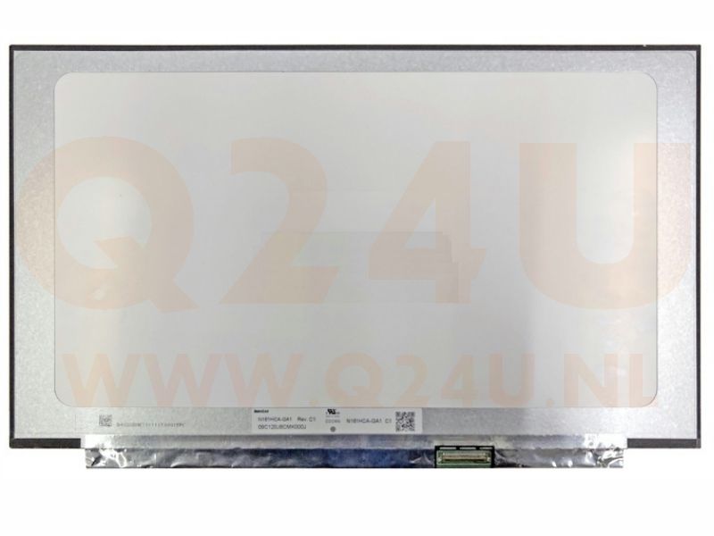 16.1 inch laptop scherm - N161HCA-GA1 - 40 pin - 144 Hrz