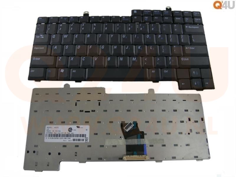 Dell Latitude D600 D505 D800 D500 laptop toetsenbord, US - zwart