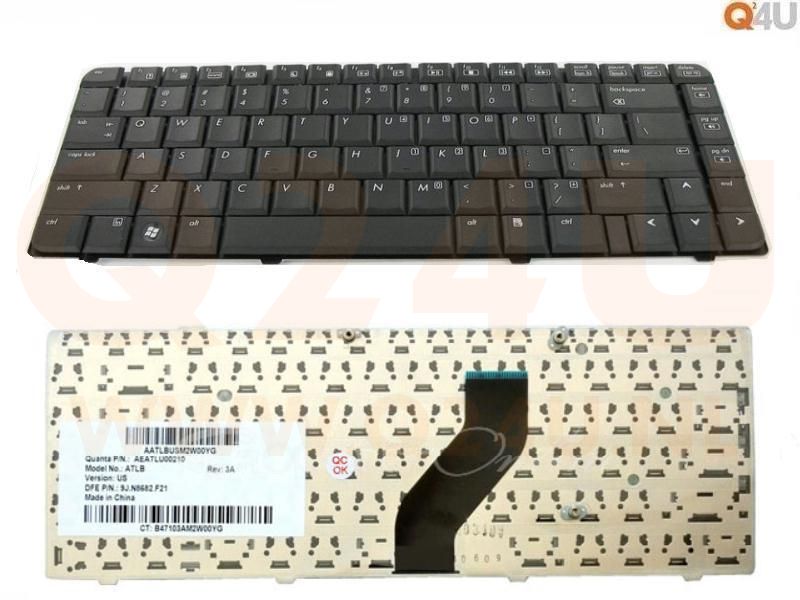 Compaq Presario V6000 F700 series laptop toetsenbord, US - zwart