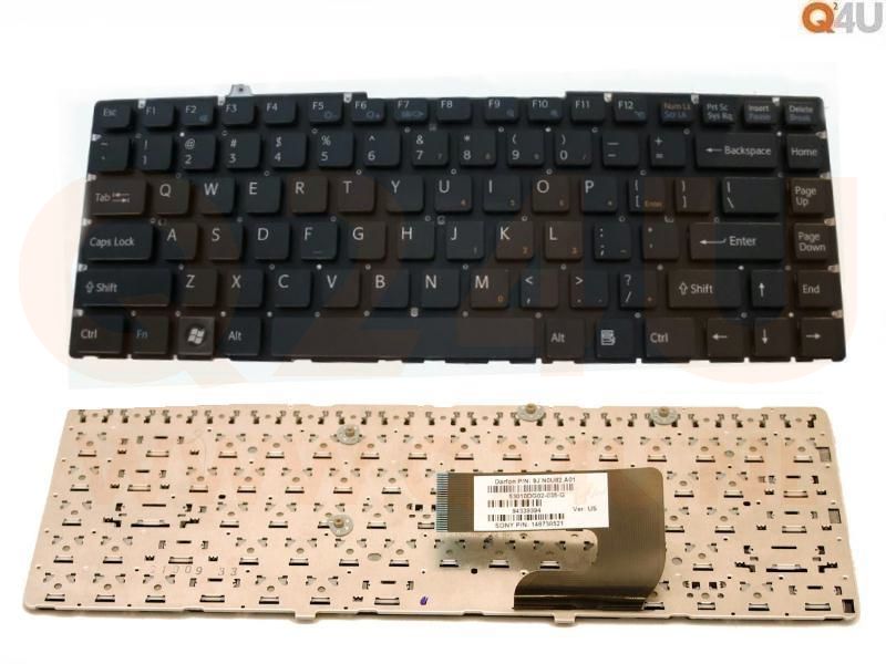 Sony Vaio VGN-NW series laptop toetsenbord, US - zwart