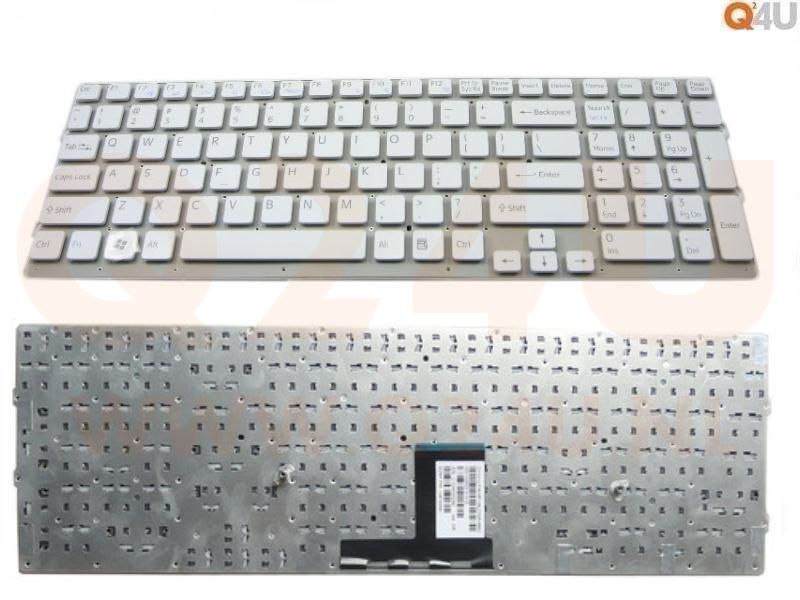 Sony Vaio VPC-EC Series toetsenbord, US - wit