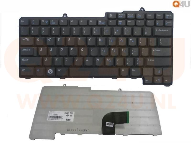 Dell Latitude D530 series laptop toetsenbord, US - zwart