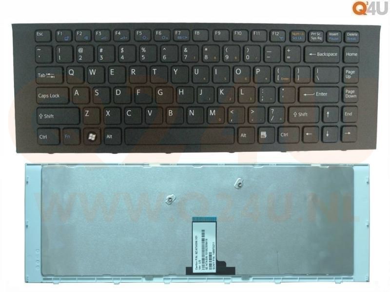 SONY VPC-EG series laptop toetsenbord, US - zwart