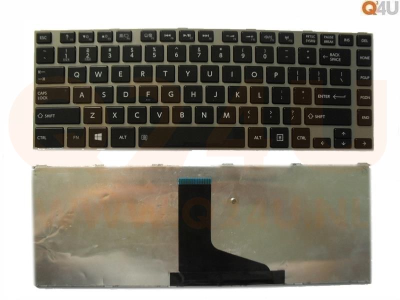 Toshiba Satellite M800 C800 L800 L830 M805 L805 series laptop toetsenbord, US - zwart