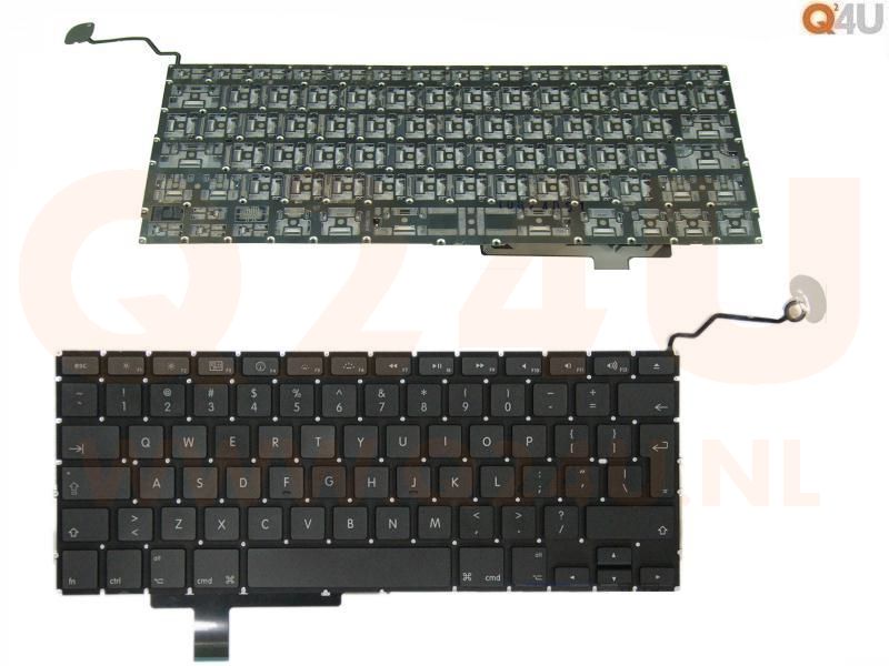 Apple MacBook Pro A1297  series laptop toetsenbord, NL - UK - zwart