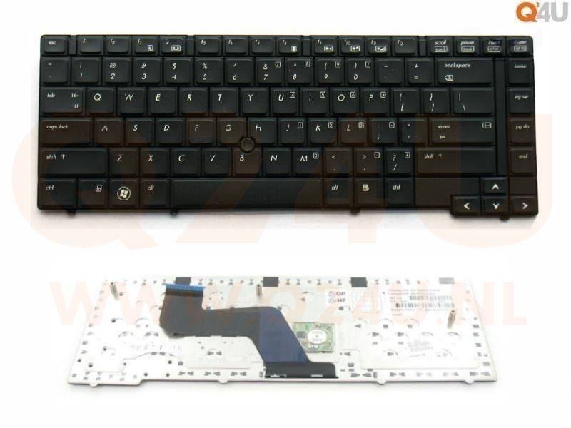 HP EliteBook ProBook 8440P 8440W toetsenbord, US - 594052-B31 - gebruikt