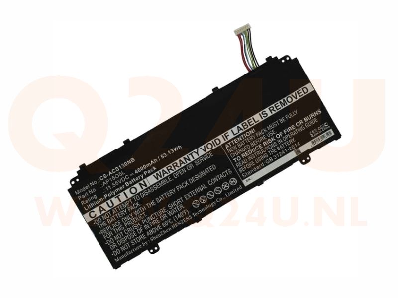 Acer Spin 5 SP513-52N series  laptop accu - KT.00305.003 - 11.5v 4600 mAh