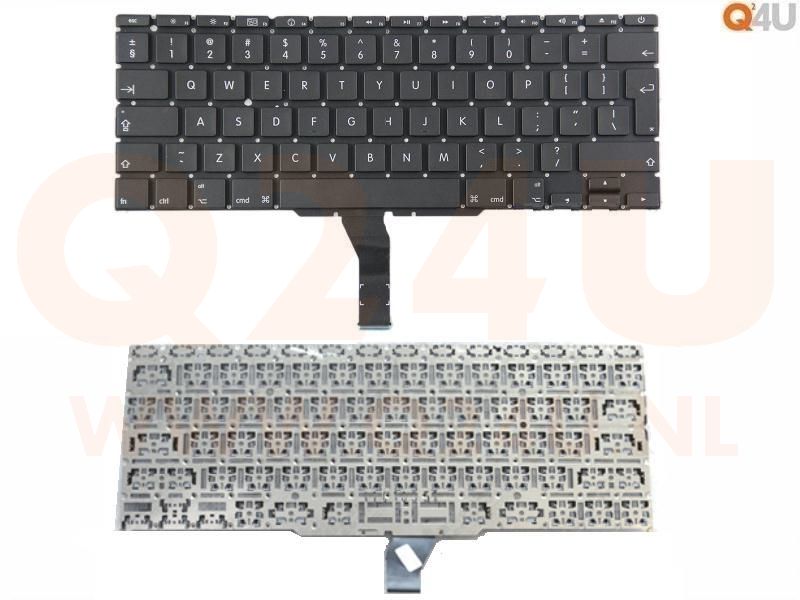 Apple Macbook Air A1370 A1465 series laptop toetsenbord, NL - UK - zwart