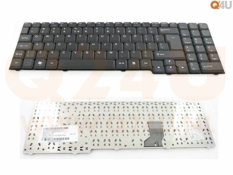 Packard Bell EasyNote SB6 SB885 SB88 SB89 series Minos GM GP laptop toetsenbord, US - zwart