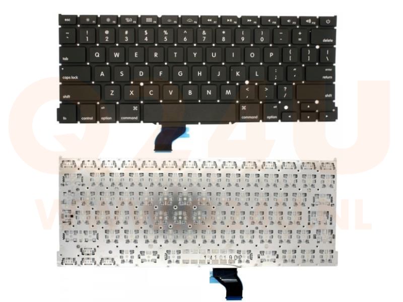 Apple MacBook Pro A1502 series toetsenbord, US - zwart