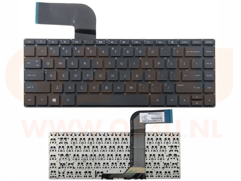 HP Pavilion 14-V series laptop toetsenbord, US - zwart