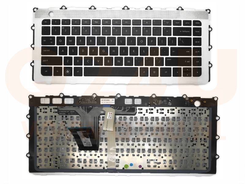 HP ENVY 15-3000 15T-3000 series laptop toetsenbord, US - zwart - zilver frame