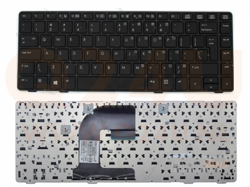 HP EliteBook 8460P 8460W ProBook 6460B laptop toetsenbord, US - zwart - zonder pointer